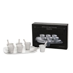 Estetico Quotidiano koffie set van 6 porselein