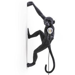 Monkey Hanging Outdoor wandlamp zwart rechts