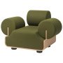 MVPHE fauteuil mosgroen