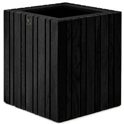 GrowMORE plantenbak incl waterreservoir 35x35 zwart essen