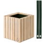 GrowON balkon plantenbak naturel essen fabric groen 48cm