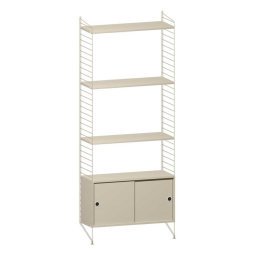 Hoge kast small, beige