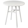 Ming aluminium café tafel 70 wit