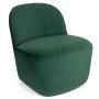 Clare fauteuil flow samt 40 dark green