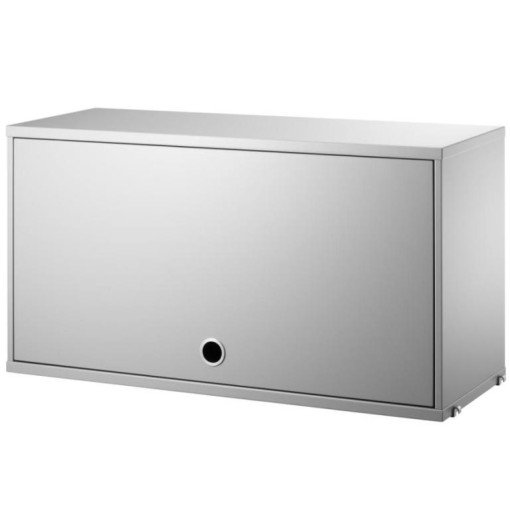 Cabinet with flip door 78x30x42 Grey
