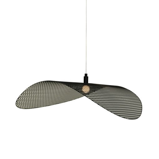 Grid hanglamp Ø85 zwart