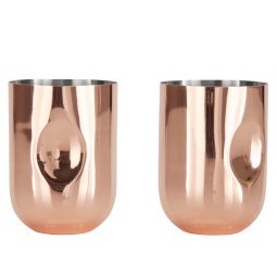 Plum Moscow Mule glas set van 2