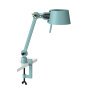 Bolt 1 Arm klemlamp small Ice Blue