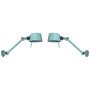 Bolt Bed Sidefit wandlamp install set van 2 Ice Blue