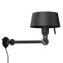 Bolt Bed Underfit wandlamp met stekker Smokey Black