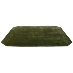 The Moor Rug vloerkleed 300x300 green pine