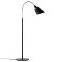 Bellevue vloerlamp Matt Black & Steel