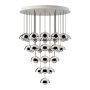 Flowerpot VP10 kroonluchter 31 Chrome Plated