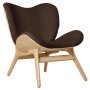 A Conversation Piece Low fauteuil naturel eiken, Teddy Brown