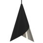 Cornet hanglamp Black staal 