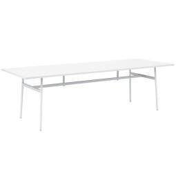 Union tafel 250x90 wit