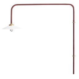 Hanging lamp no. 5 wandlamp rood