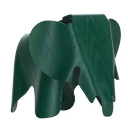 Eames Elephant olifant Plywood kinderstoel Dark Green