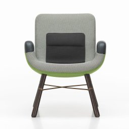 East River Chair fauteuil stofmix groen