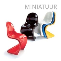 Panton Chairs miniatuur