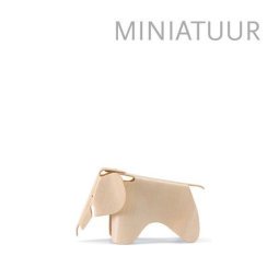 Plywood Elephant Natur miniatuur