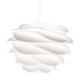 Carmina Medium hanglamp Ø48 wit, wit snoer