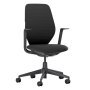 ACX Soft fixed bureaustoel zwart onderstel Nero