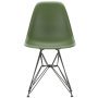 Eames DSR stoel zwart gepoedercoat onderstel, Forest