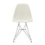 Eames DSR stoel verchroomd onderstel, Pebble