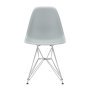Eames DSR stoel verchroomd onderstel, Light Grey