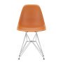 Eames DSR stoel verchroomd onderstel, Rusty Orange