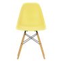 Eames DSW stoel geelachtig esdoorn onderstel, Citron