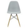 Eames DSW stoel met essen onderstel, Light Grey