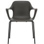 HAL RE armchair basic dark onderstel basalt