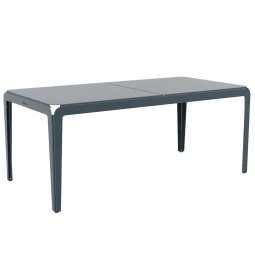 Bended tuintafel 180x90 Grey blue