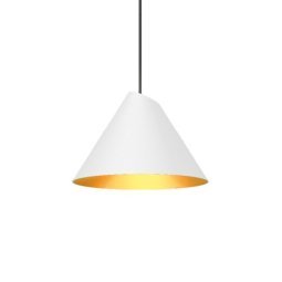 Shiek 1.0 hanglamp LED Ø13 wit/goud