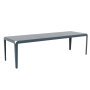 Bended tuintafel 270x90 Grey Blue