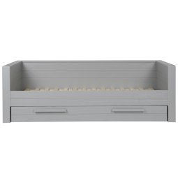 Dennis bedbank 90x200 concrete grey