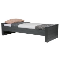 Dennis bed 90x200 steel grey