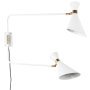 Shady Double wandlamp wit