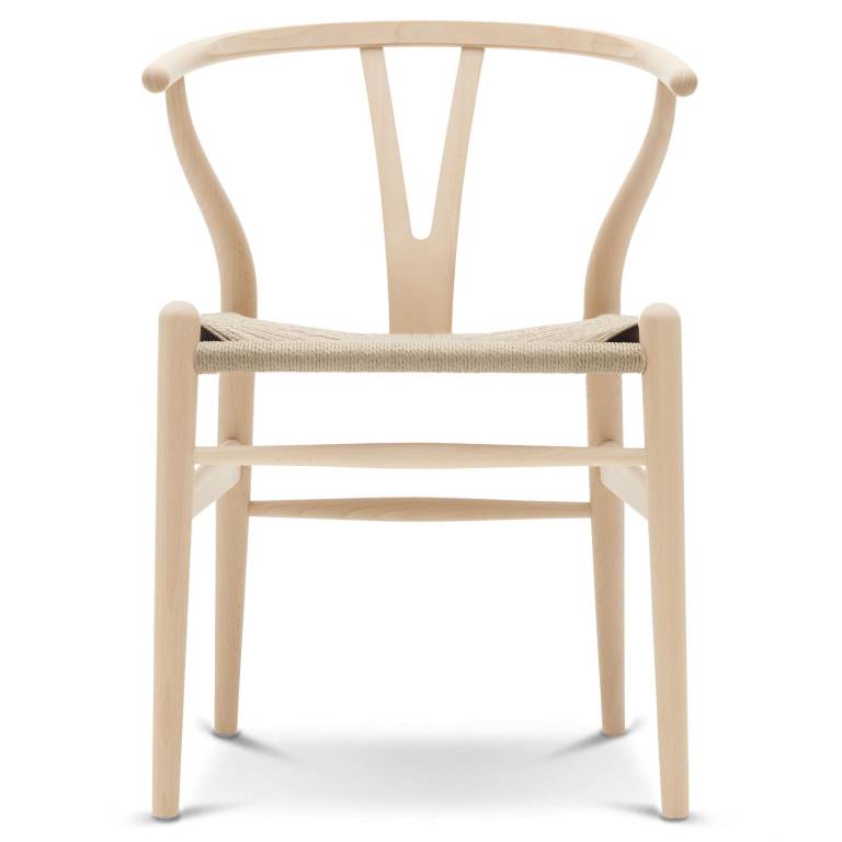 Onweersbui Conventie element Carl Hansen & Son CH24 Wishbone stoel Classic Natural gezeept beuken |  Flinders