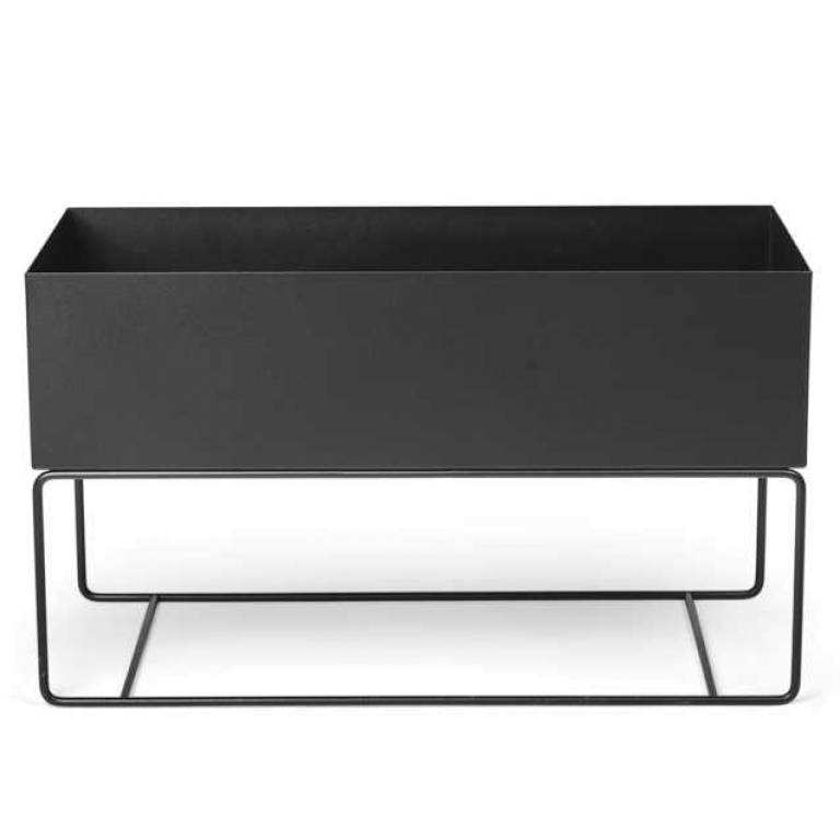 Ferm Living Plant Box plantenbak large Zwart | Flinders