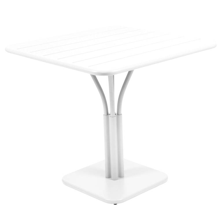 Fermob Luxembourg tuintafel 80x80 Cotton White | Flinders