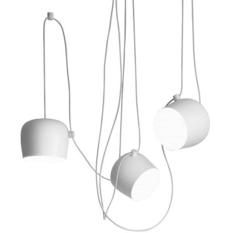 Flos Aim hanglamp set van 3 LED wit | Flinders