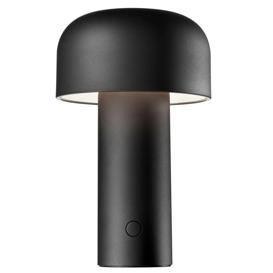 Flos Bellhop tafellamp LED oplaadbaar mat zwart | Flinders