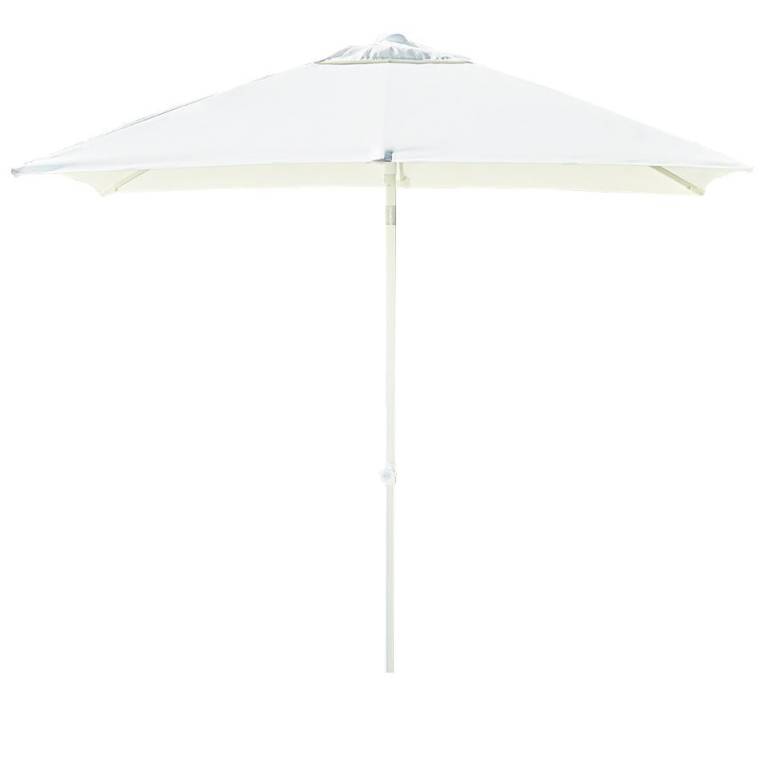 Jardinico Malibu parasol 250x200 white-white | Flinders