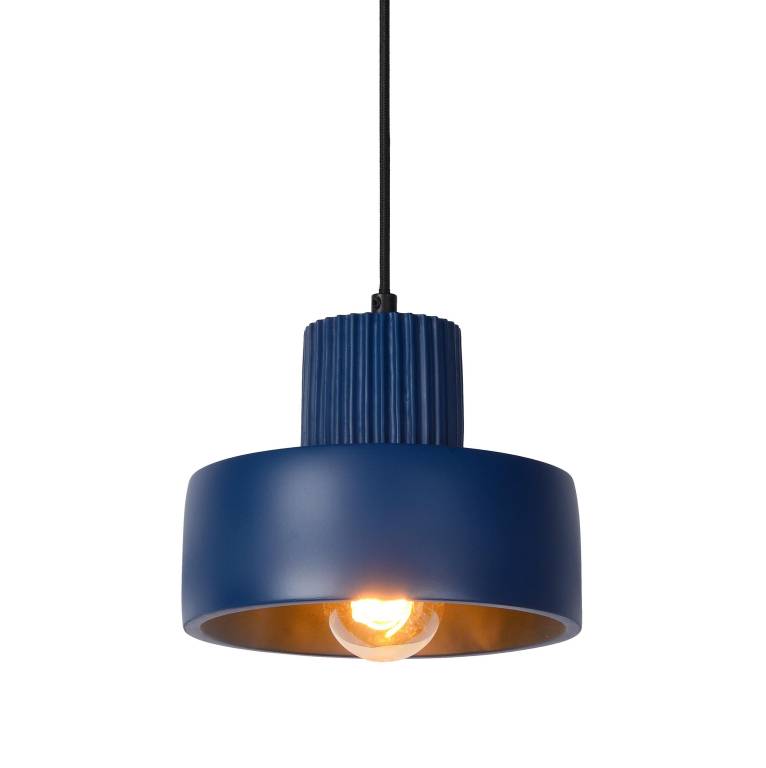 Lucide Ophelia hanglamp Ø20 blauw | Flinders