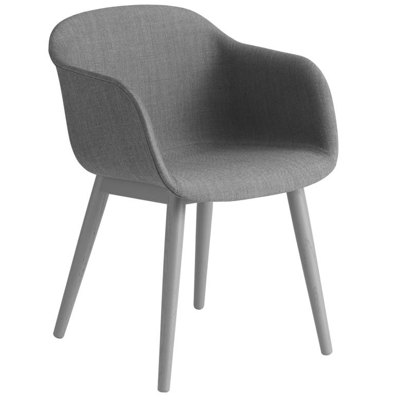 Muuto Fiber Wood gestoffeerde stoel | Flinders