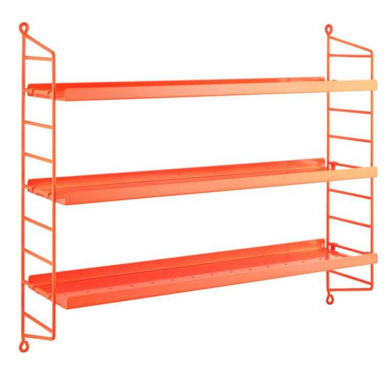 String Furniture Pocket wandkast metaal neon | Flinders