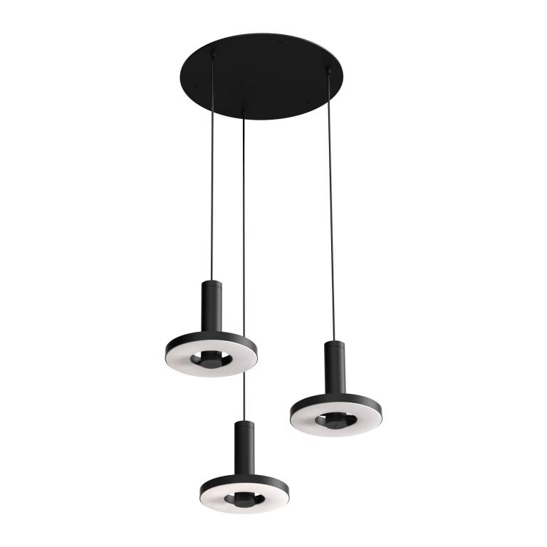 Tonone Beads 3 cluster hanglamp LED rond | Flinders